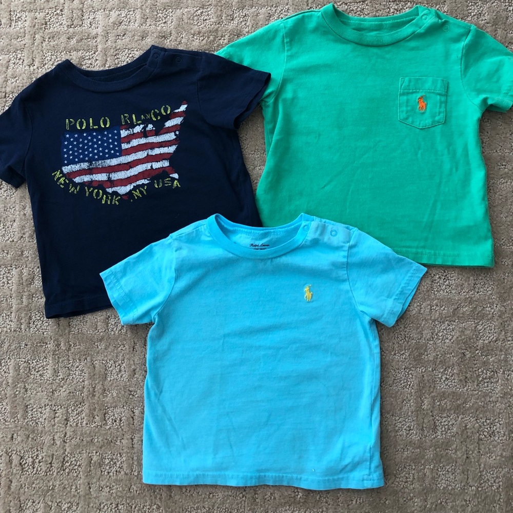 Toddler Ralph Lauren tees